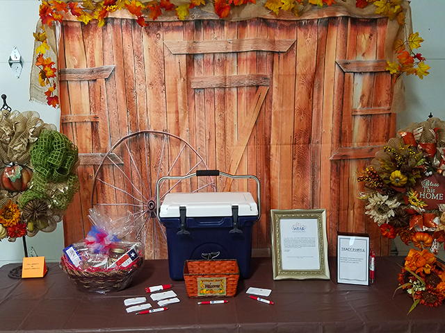 decorated table